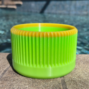 Top Ribbed Shorty Planter